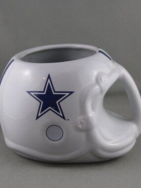 Dallas Cowboys Mug (VTG) - Helmet Coffee Mug By Sports Concepts - Ceramic Mug